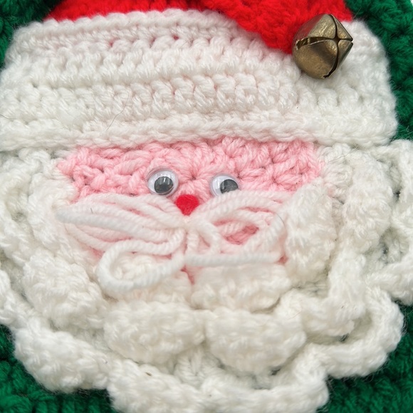 Handmade Crochet Christmas Gift Bag - Picture 8 of 15
